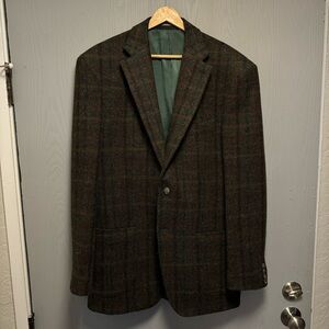 Green Wool Blazer - 40R